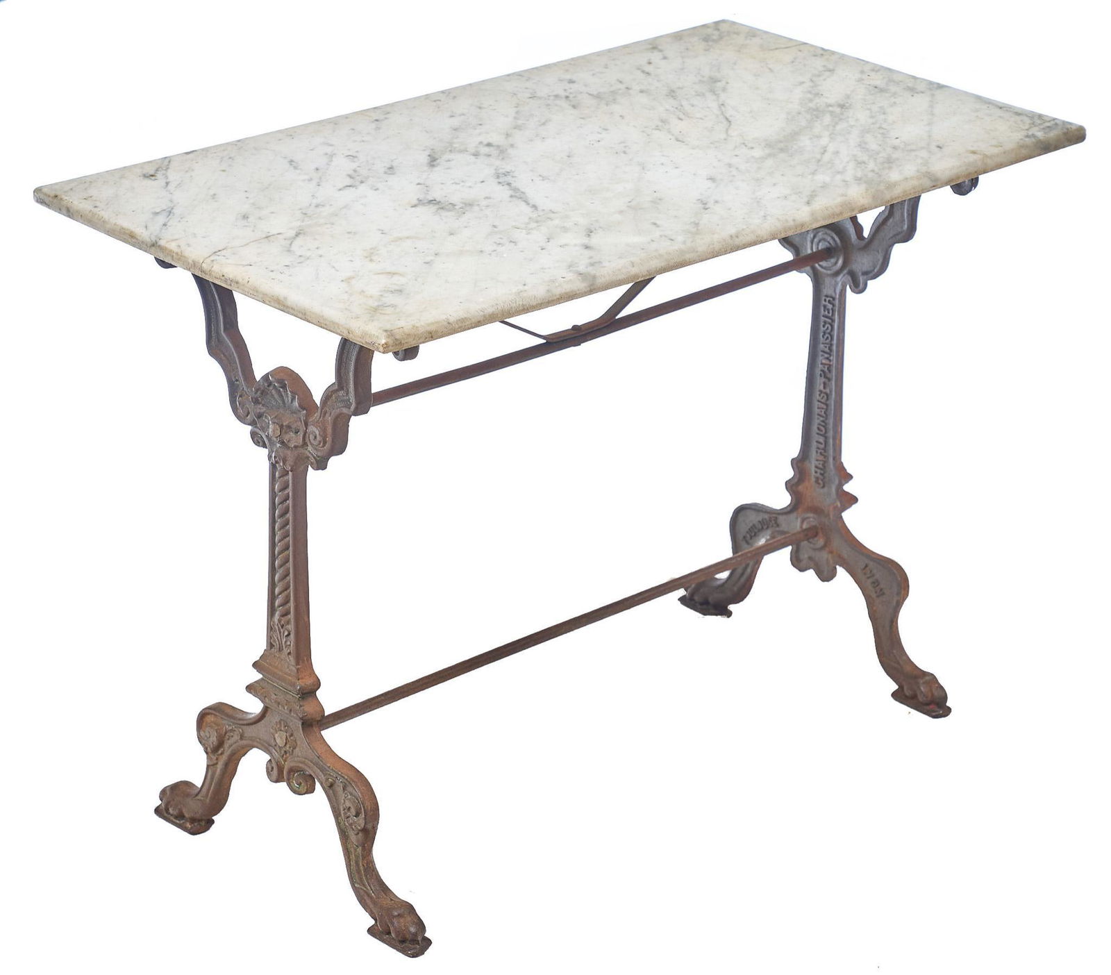 Parisian Marble Top Bistro Table (1 of 5)