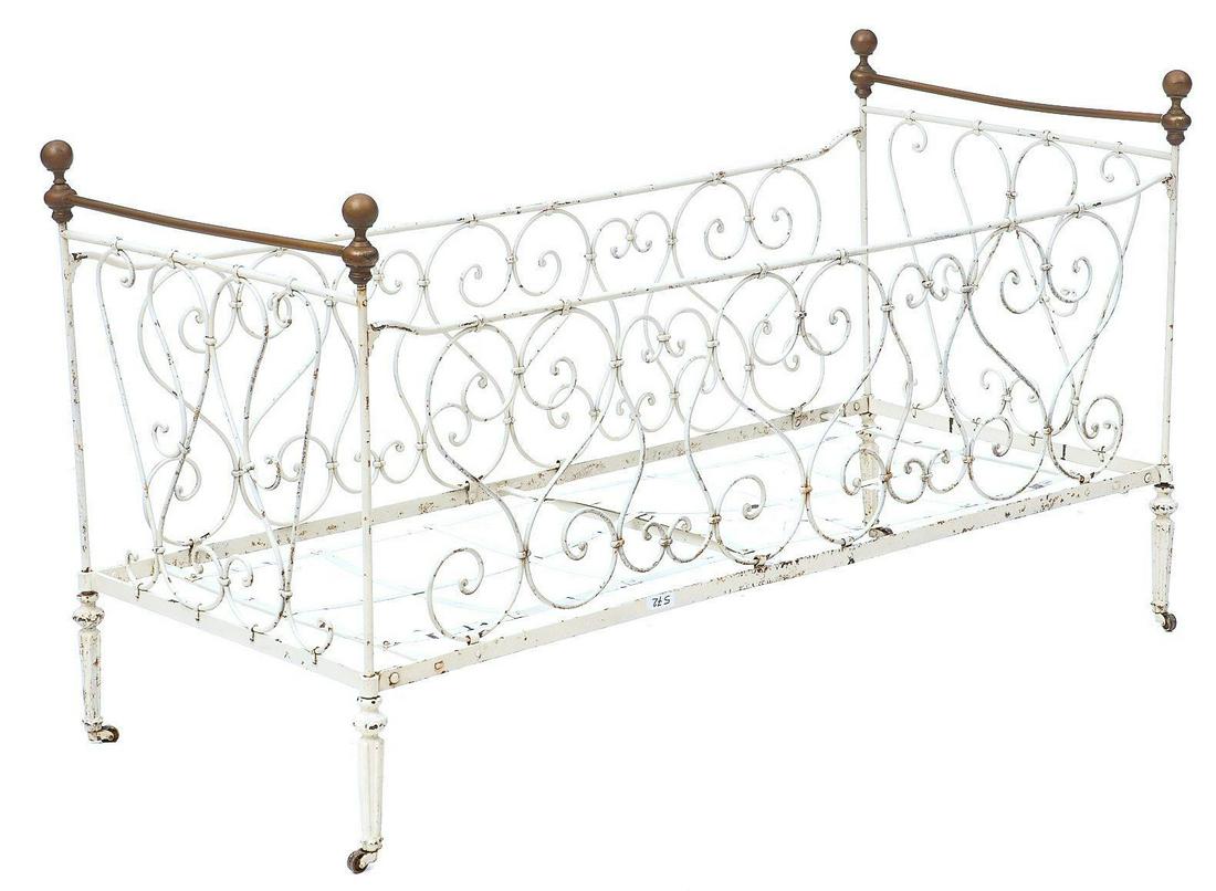 French Iron Child's Crib (1 of 3)