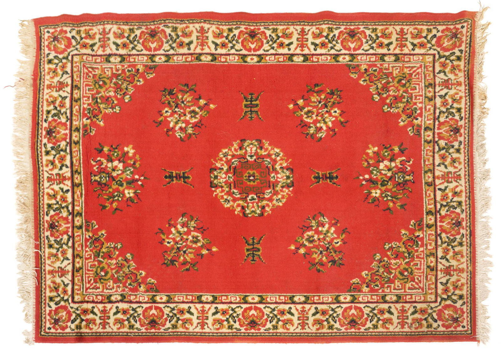 Chinese Style Rug, 5'5" x 3'9" (1 of 3)