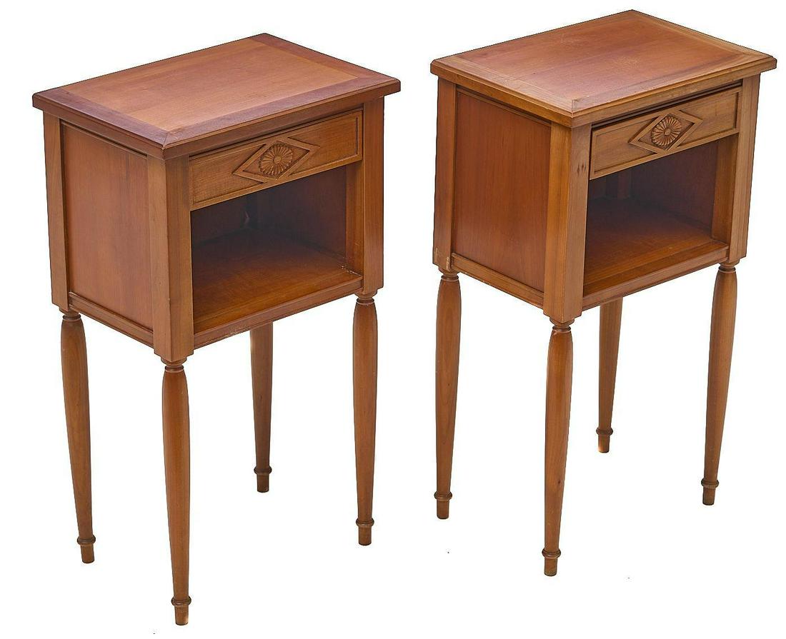 Pair of Biedermeier Style Night Stands (1 of 5)
