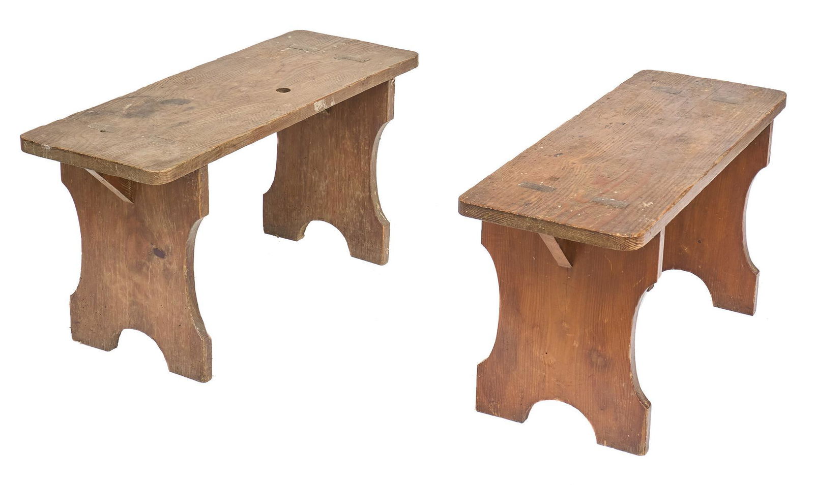 Pair of Rustic Benches (1 of 3)