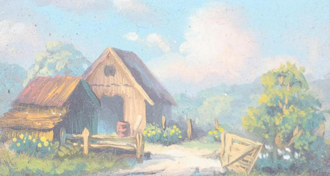 Barry Shadrock (20th C., TX), Quiet Farm (1 of 4)