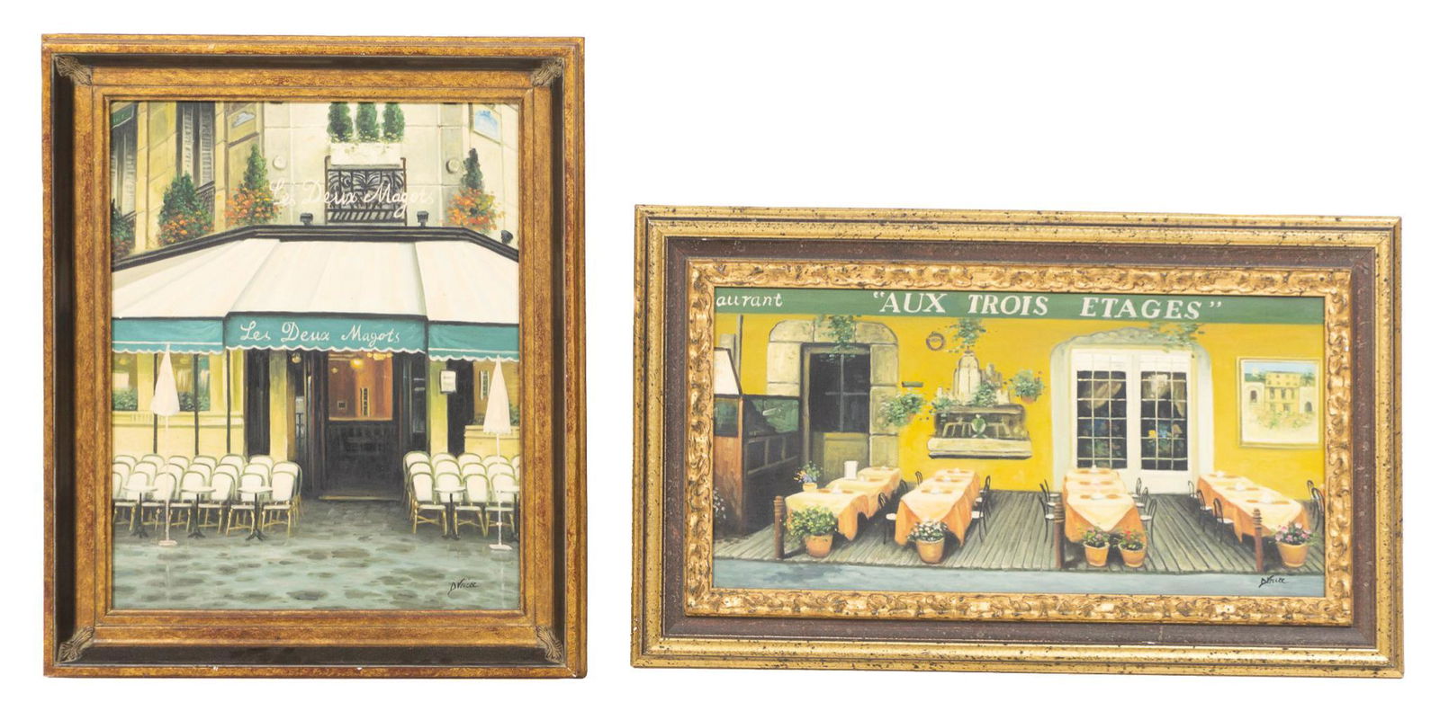 D. Vinee, French Cafe Scenes (2) (1 of 8)