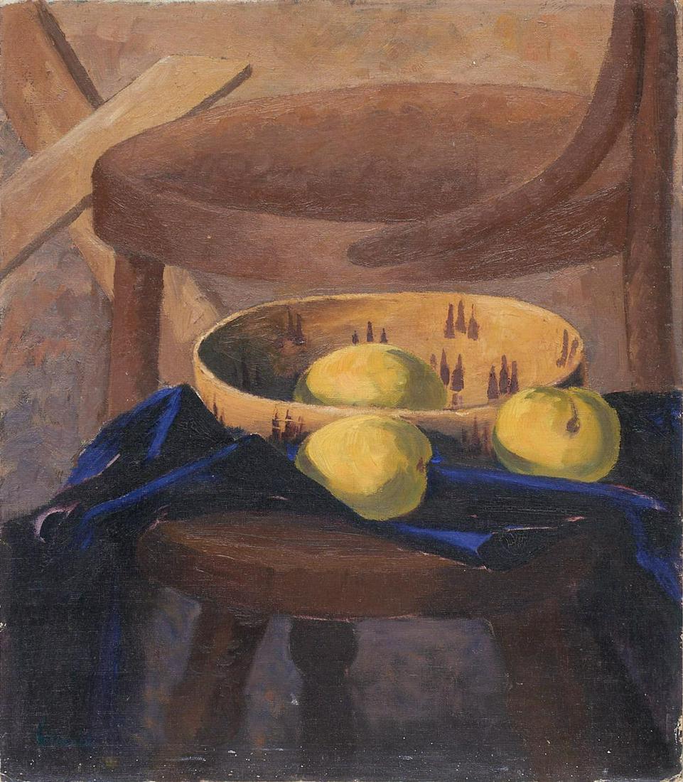 Velma Dozier (1901-1988, TX), Pears, 1929 (1 of 2)