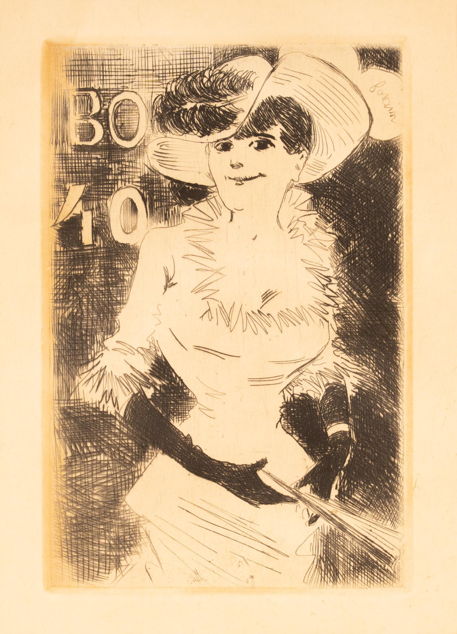 Jean Louis Forain (1852-1931, FRA), "'Similitudes" (1 of 5)