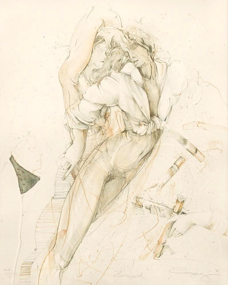 Entwined Figures, 1987 (1 of 6)