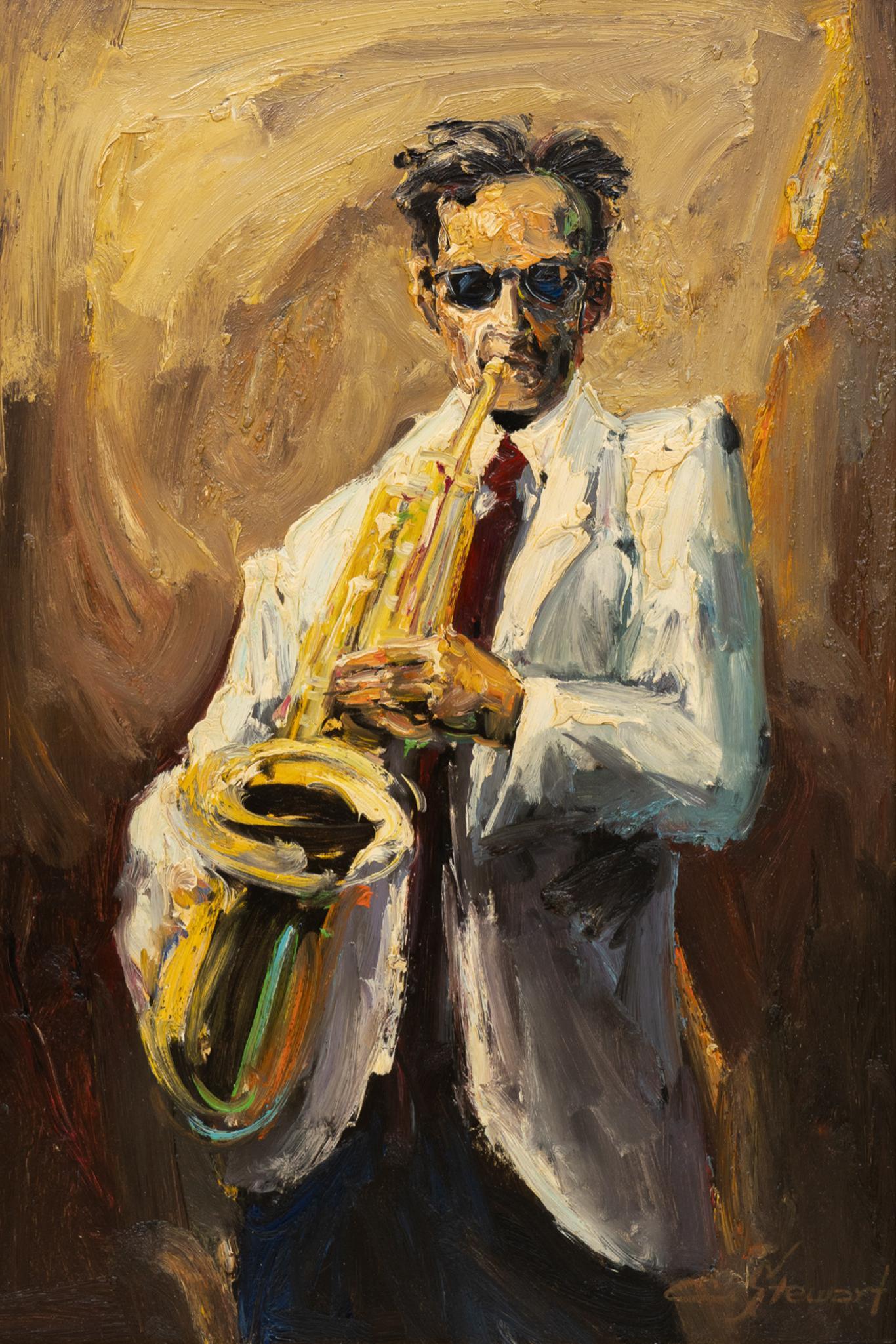 Stewart, Saxophone Player (1 of 6)