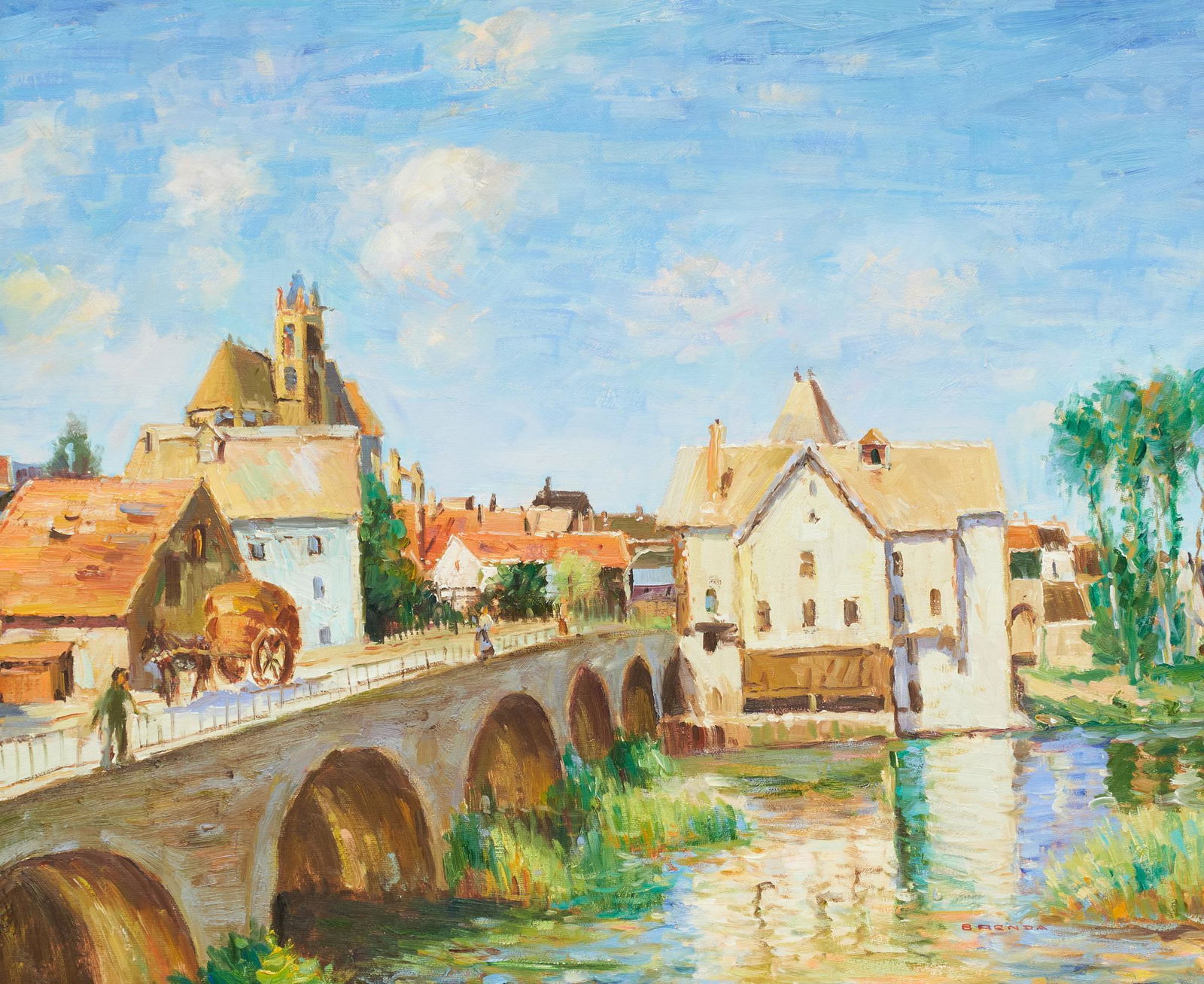 Brenda, Village Bridge Scene (1 of 5)