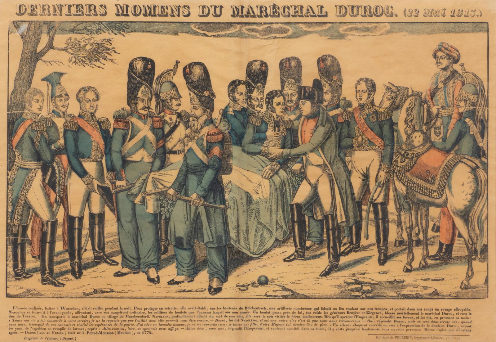 Francois, Georgin and Pellerin, "The Last Moments..." (1 of 8)