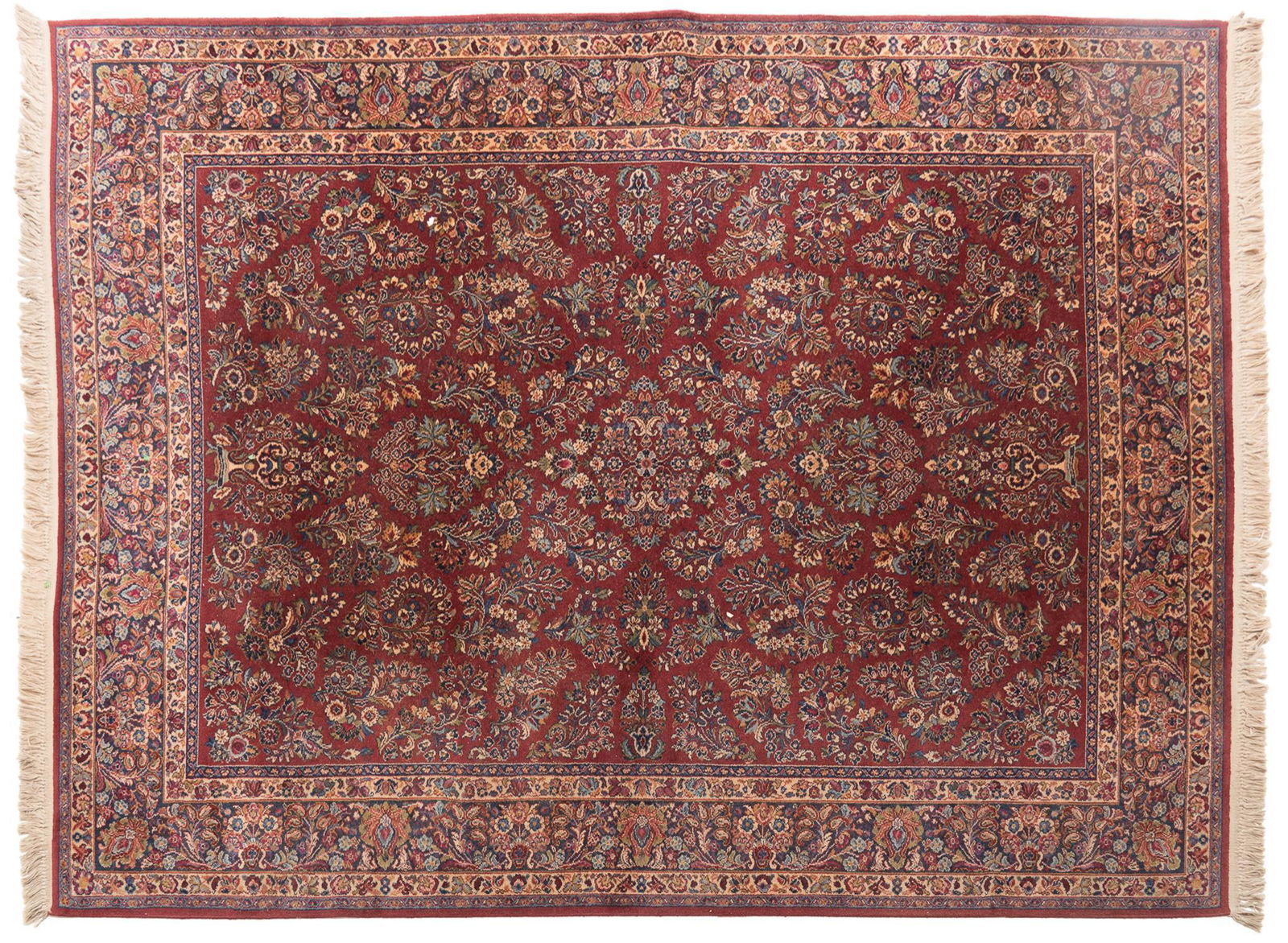 Isfahan Style Rug, 12'2" x 8'8" (1 of 6)