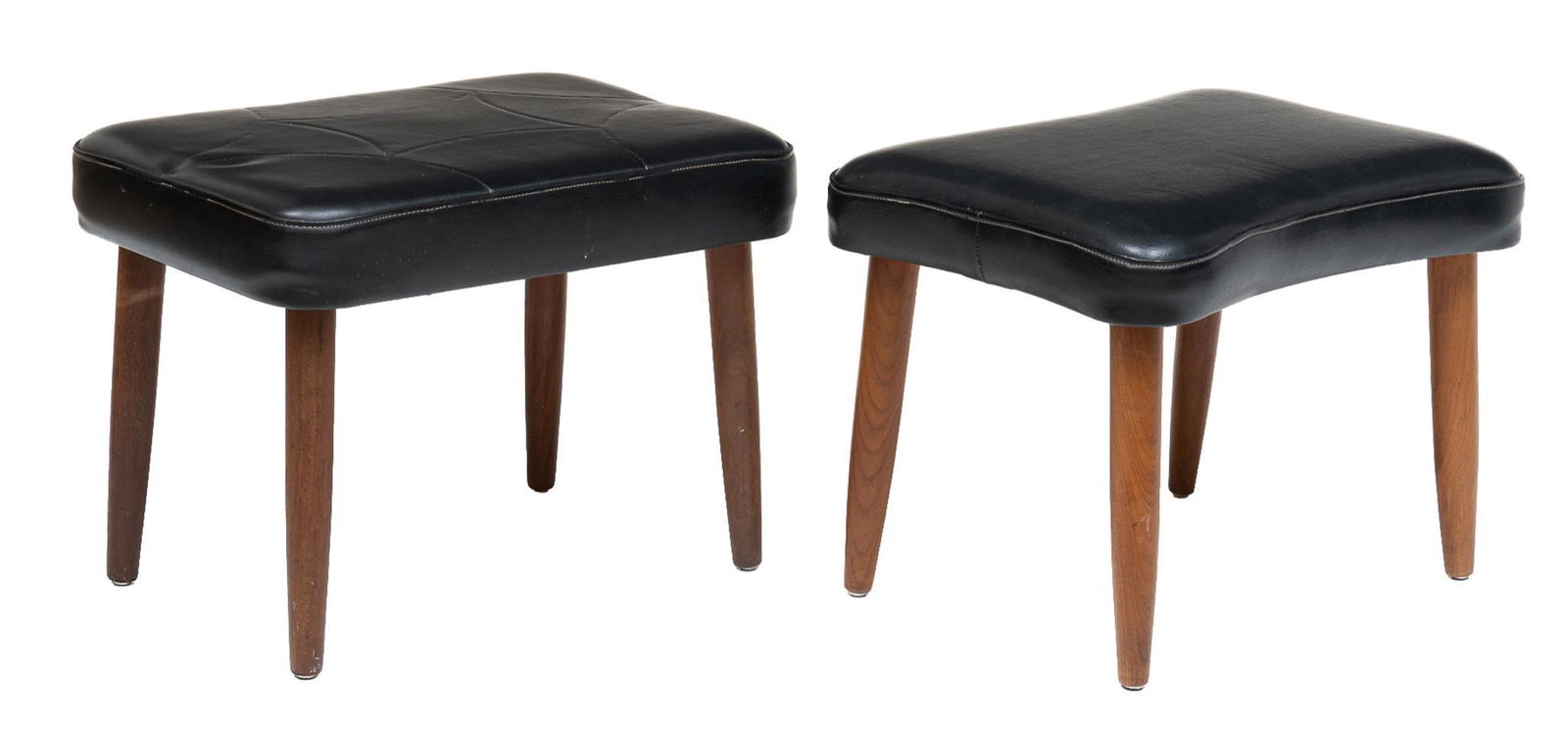 Two Danish Mid-Century Ottomans (1 of 5)