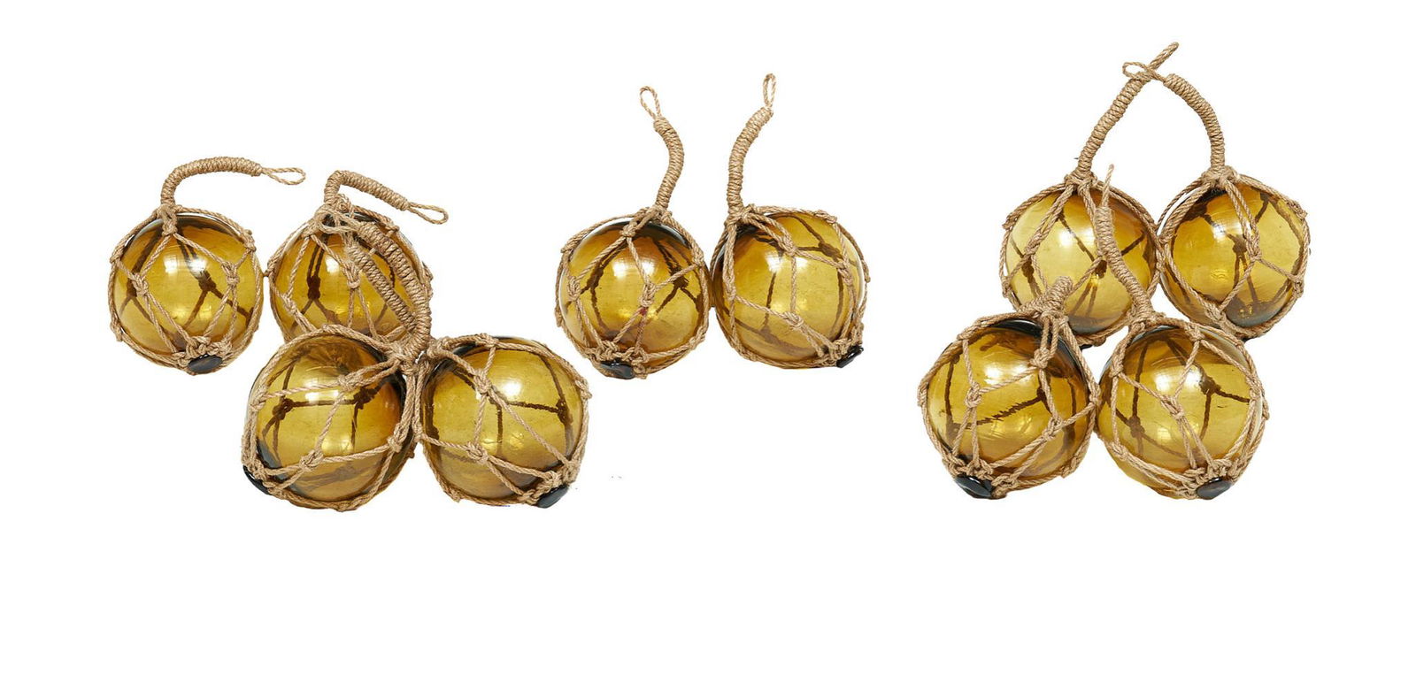 (10) Vintage Hand Blown Glass Nautical Floats (1 of 5)