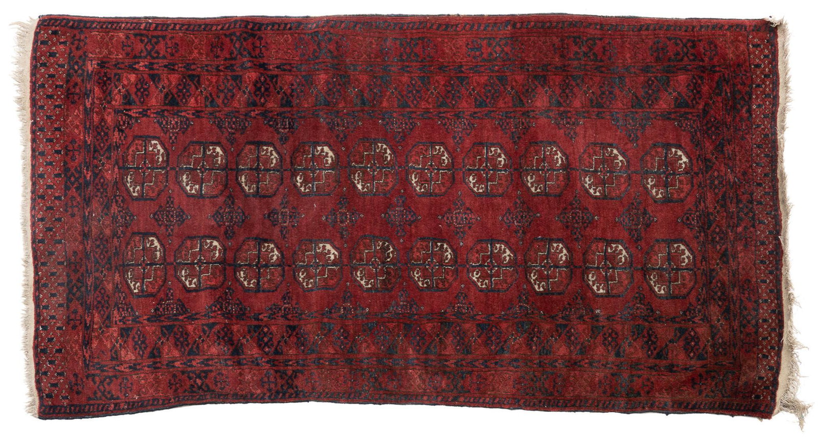 Handwoven Bidjar Style Rug, 6'6" x 3'7": Handwoven Bidjar style rug runner 6'6" x 3'7" We happily provide seamless shipping services on everything we sell. Please email us at shipping@vogtauction.com or call 210-971-5750 for more information