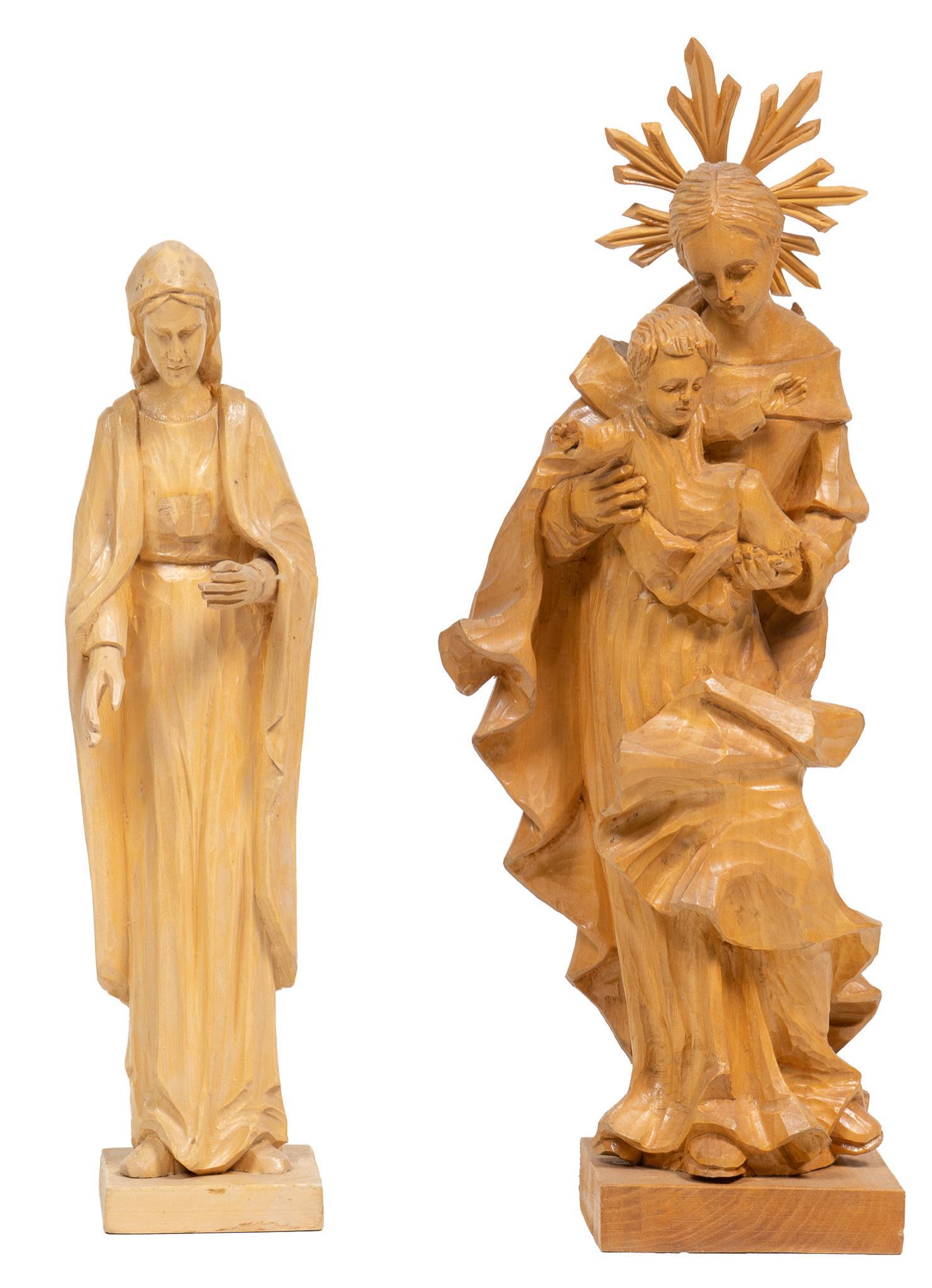 Pair of Religious Mary Statues (1 of 5)