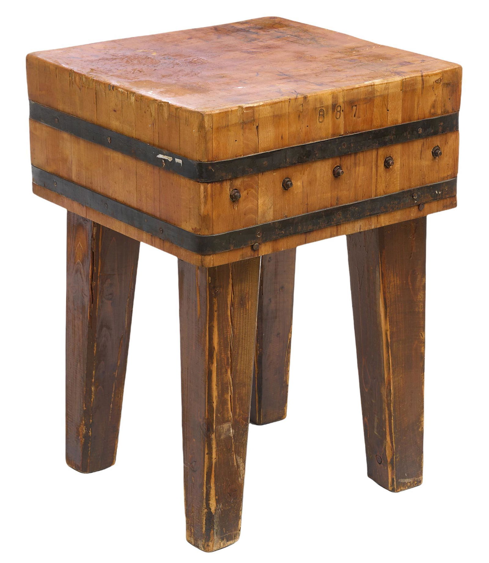 Rustic Butchers Block (1 of 5)