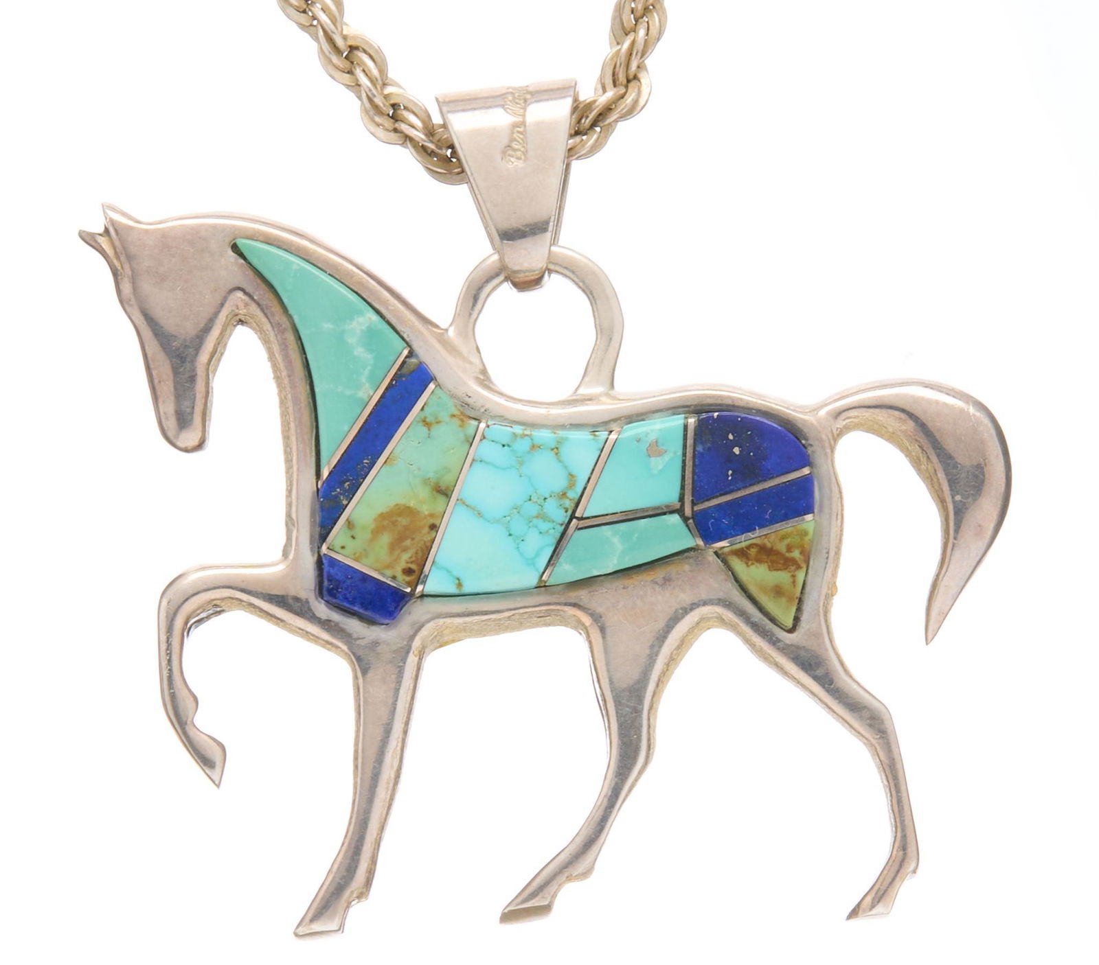 Ben Nighthorse Sterling Silver Necklace (1 of 4)