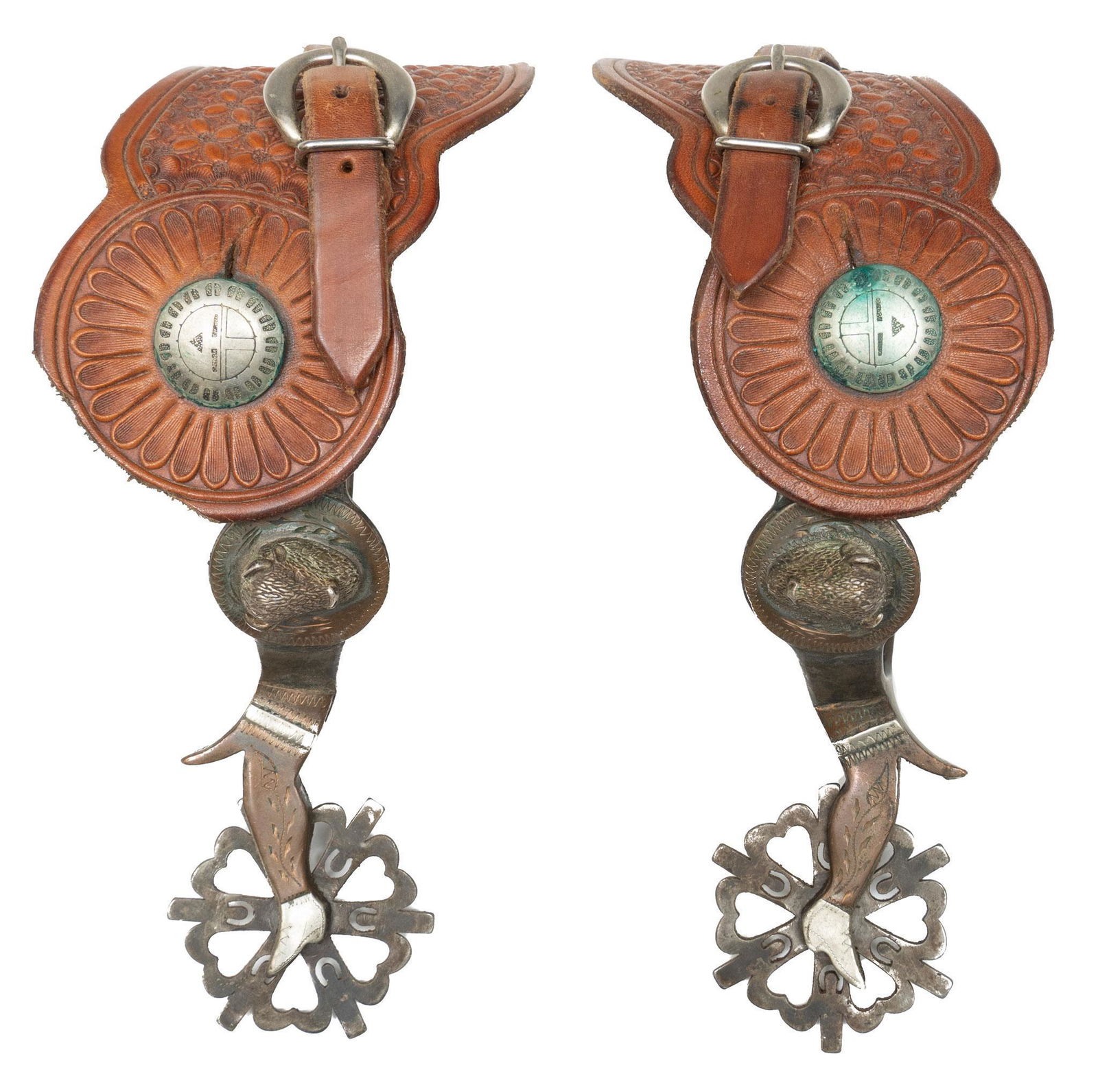 Buffalo Head Gal Leg Spurs (1 of 8)