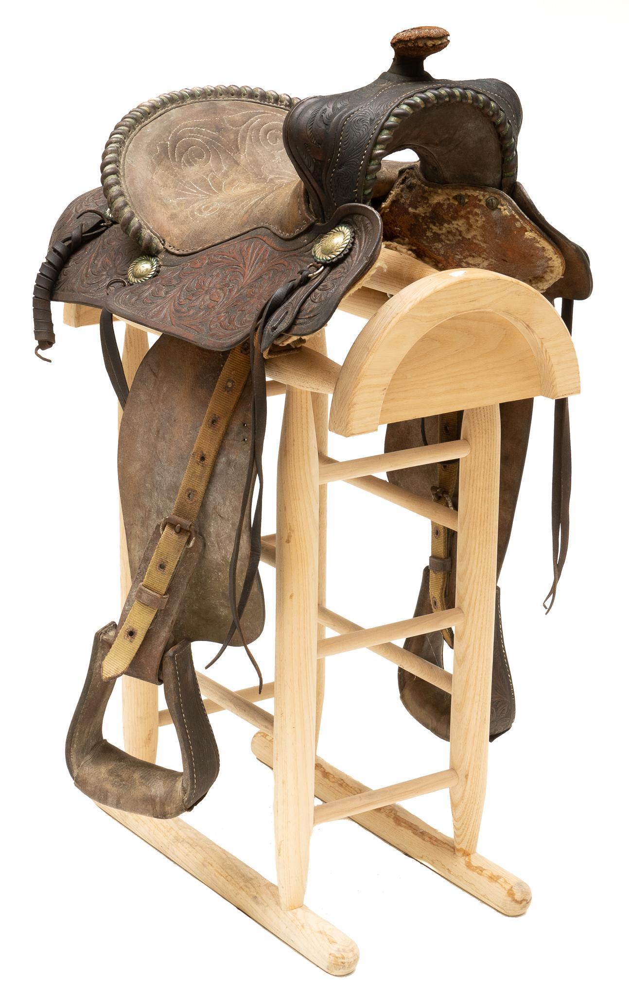 William N. Porter Western Saddle (1 of 8)