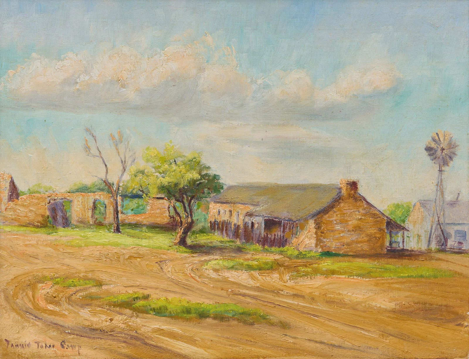 Fanny Taber Camp, Farm Scene (1 of 4)