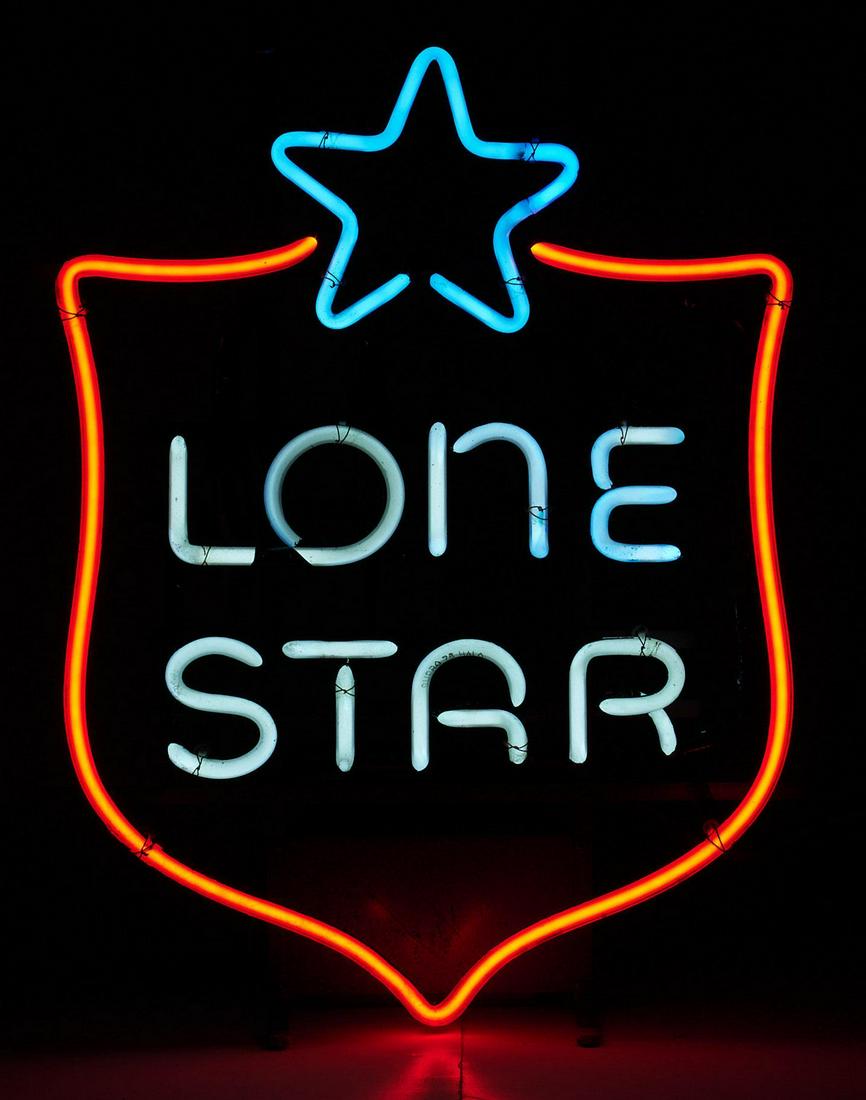 Lone Star Neon Sign (1 of 3)