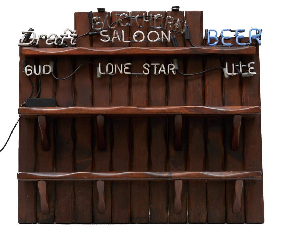 Buckhorn Saloon Neon Sign Shelf (1 of 3)