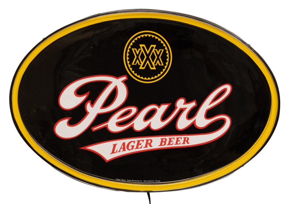 Pearl Lager Beer Light-Up Sign (1 of 6)