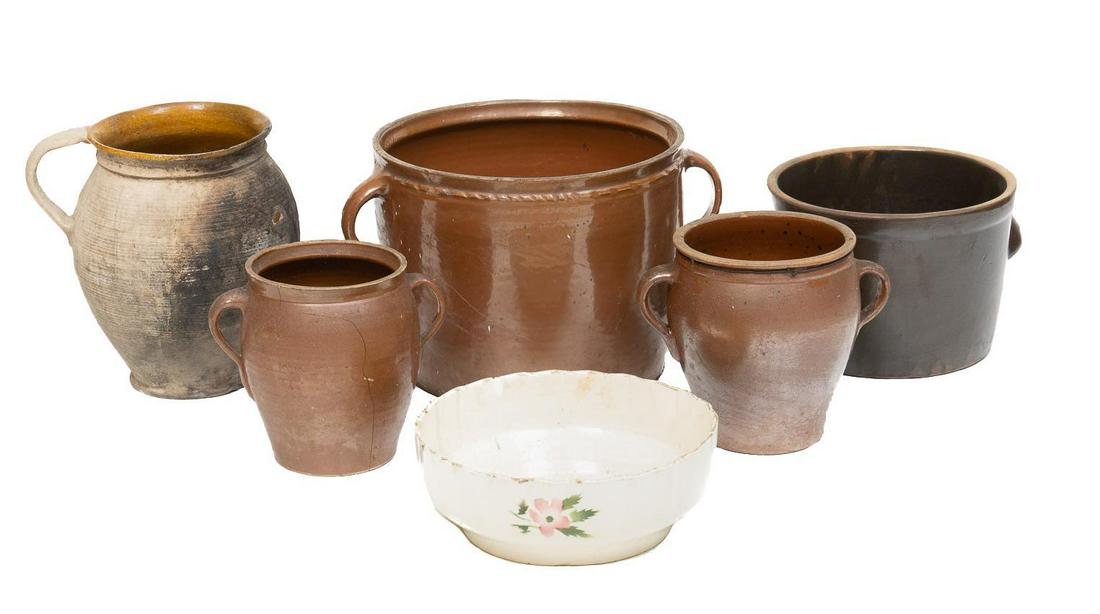 Collection of (6) Pieces of Pottery (1 of 4)