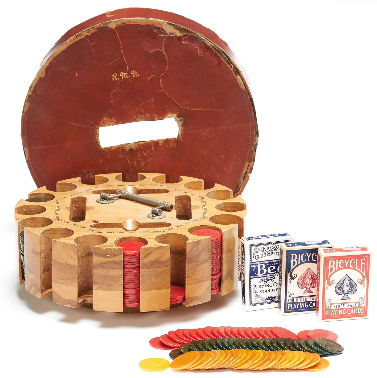 Vintage Poker Set (1 of 10)