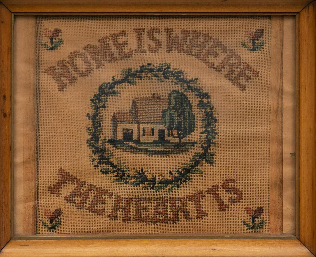 Early 20th C., 'Home is Where the Heart is' (1 of 2)