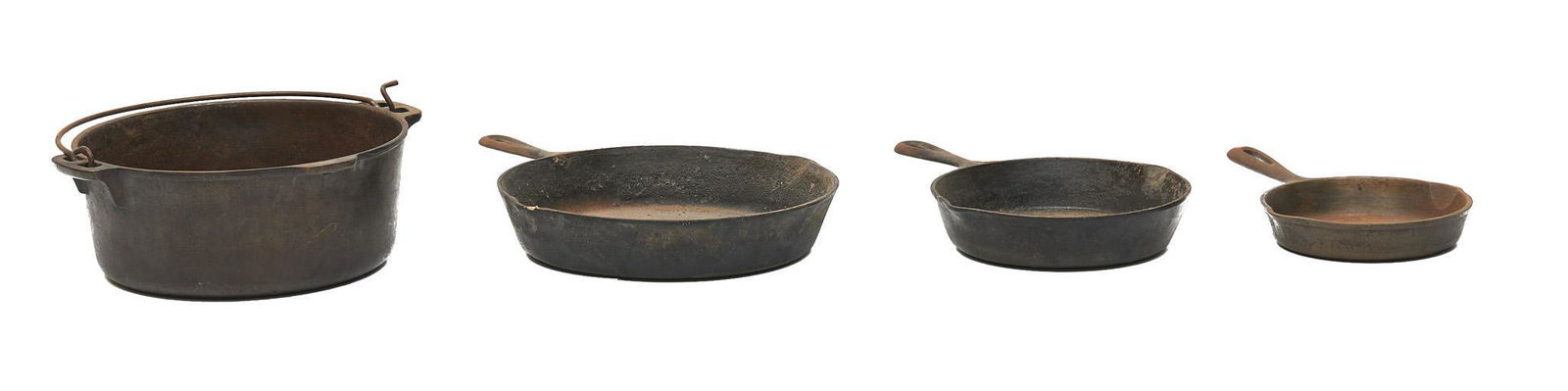 Collection of (4) Cast Irons (1 of 4)