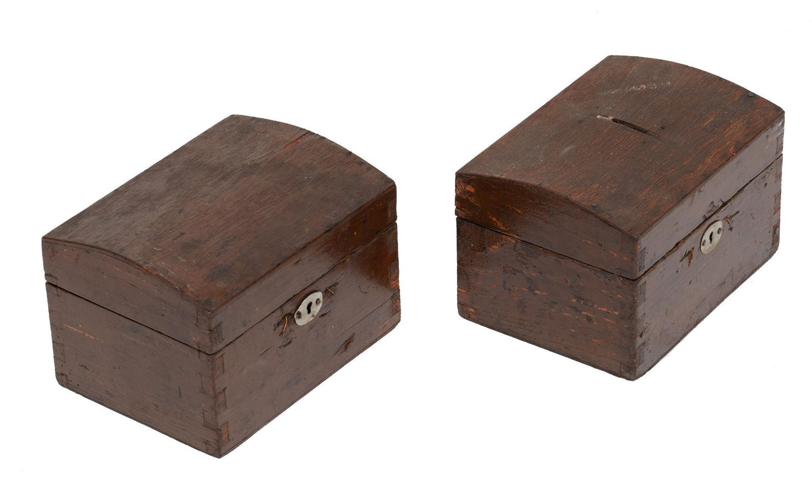 Pair of Vintage Wooden Crates (1 of 7)