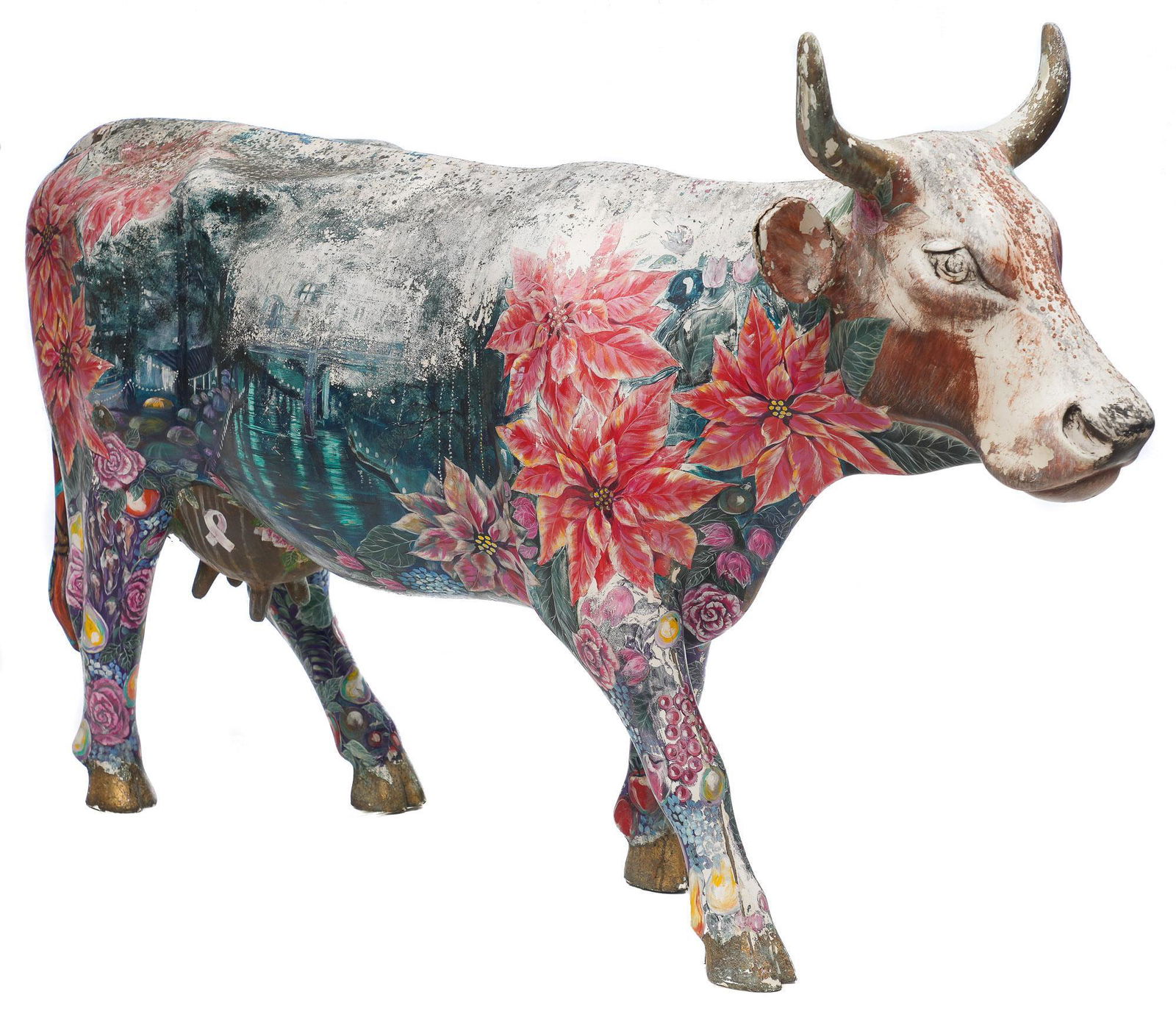 Shawn Bridges (20th C., TX), "Moo River/Shawnmoo" (1 of 5)