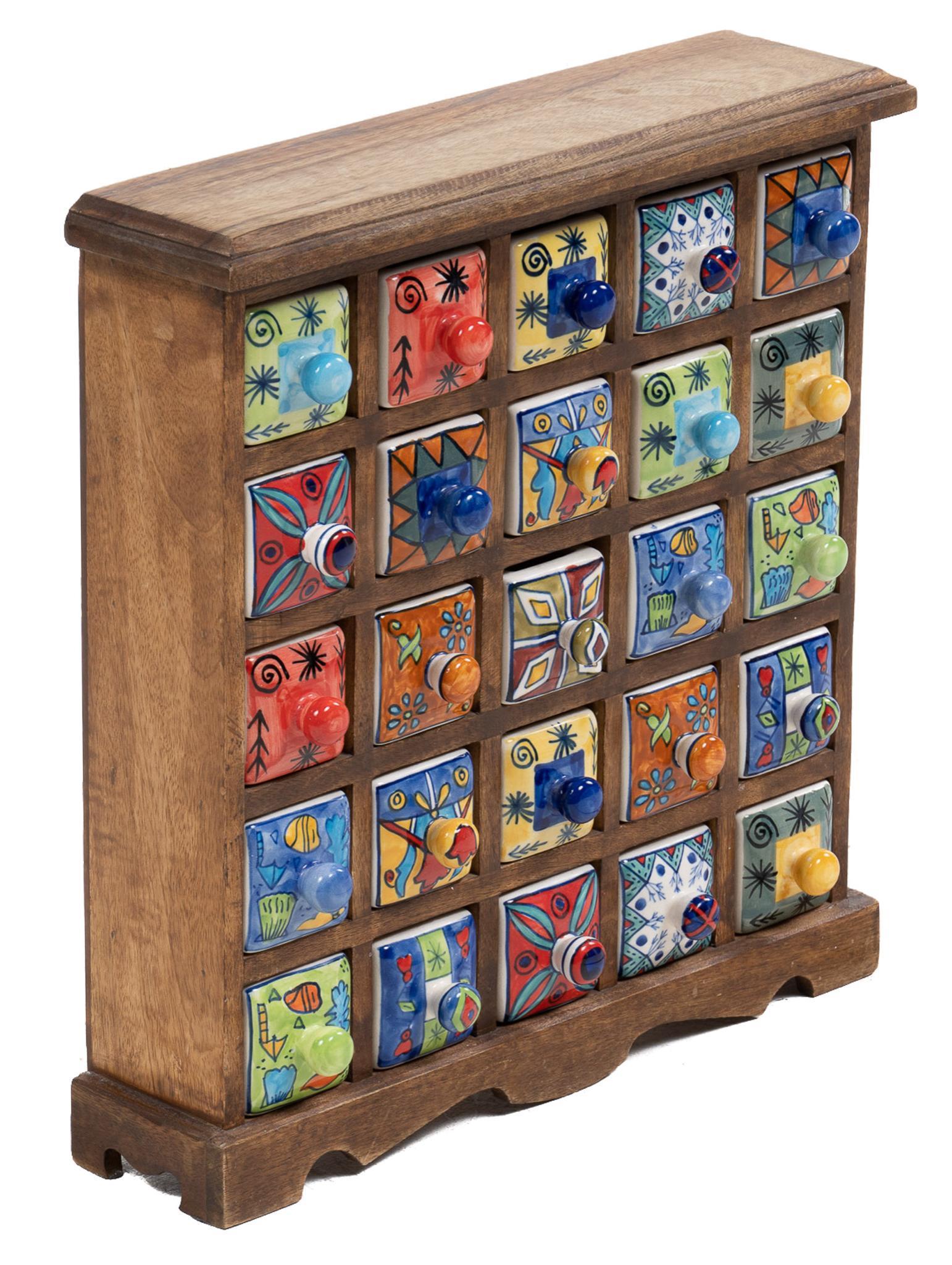 Mexican Apothecary Spice Cabinet (1 of 4)