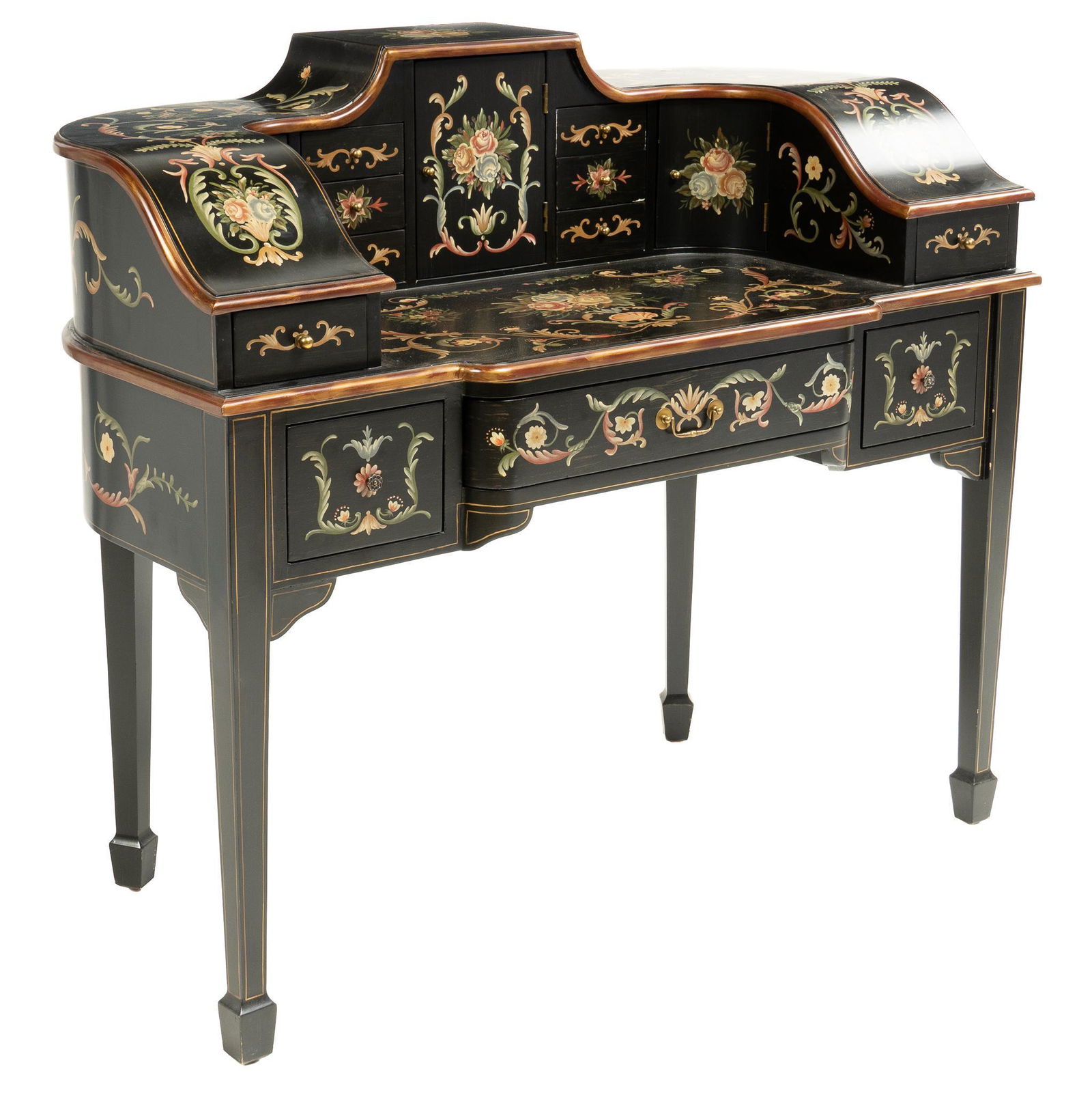 Bonheur du Jour Chinoiserie Writing Table (1 of 4)