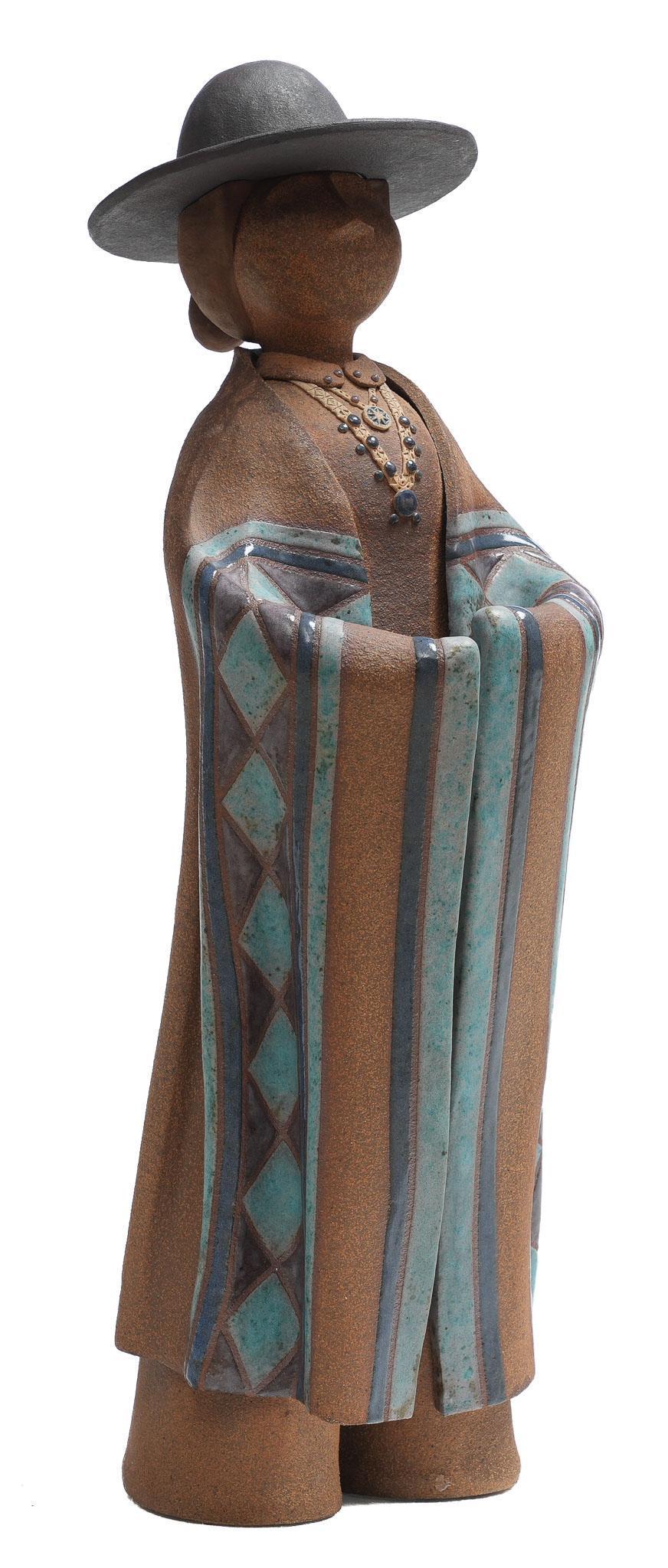 Terry Slonaker (20th C., AZ), Navajo Woman, 1990 (1 of 4)