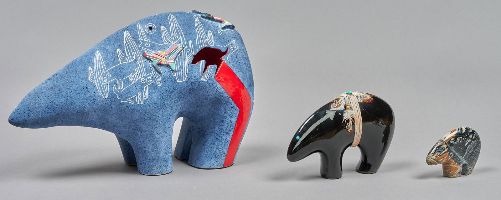 Gene and Rebecca Tobey (b. 1948), (3) Bears (1 of 9)