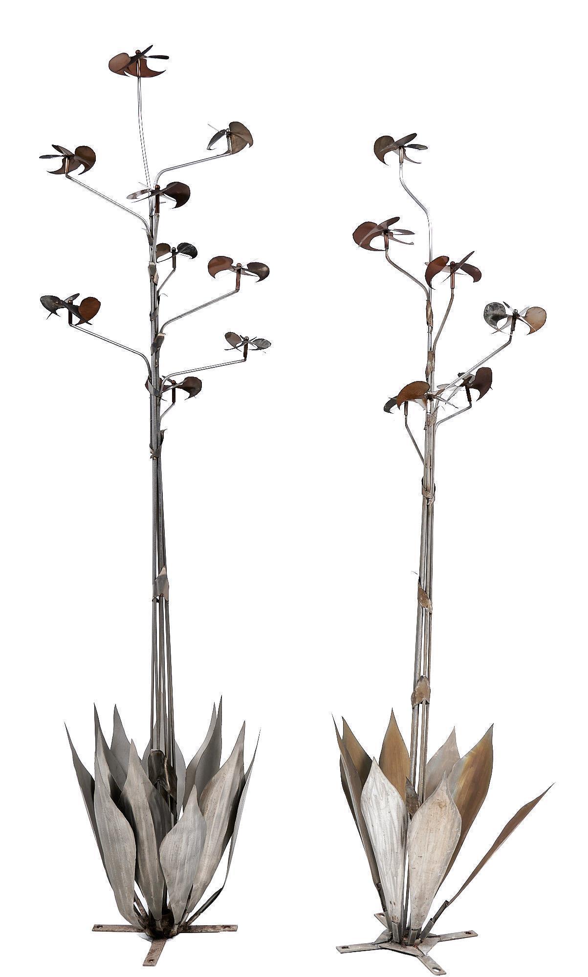 Jim La Paso (20th C., TX), "Agaves de Corona", Pair (1 of 8)