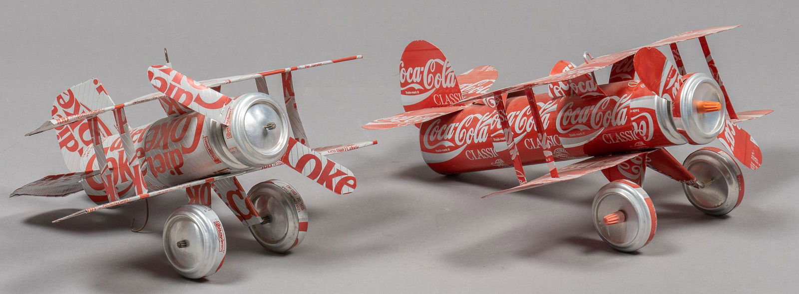 Outsider Art, Pair of Coca-Cola Airplanes (1 of 5)