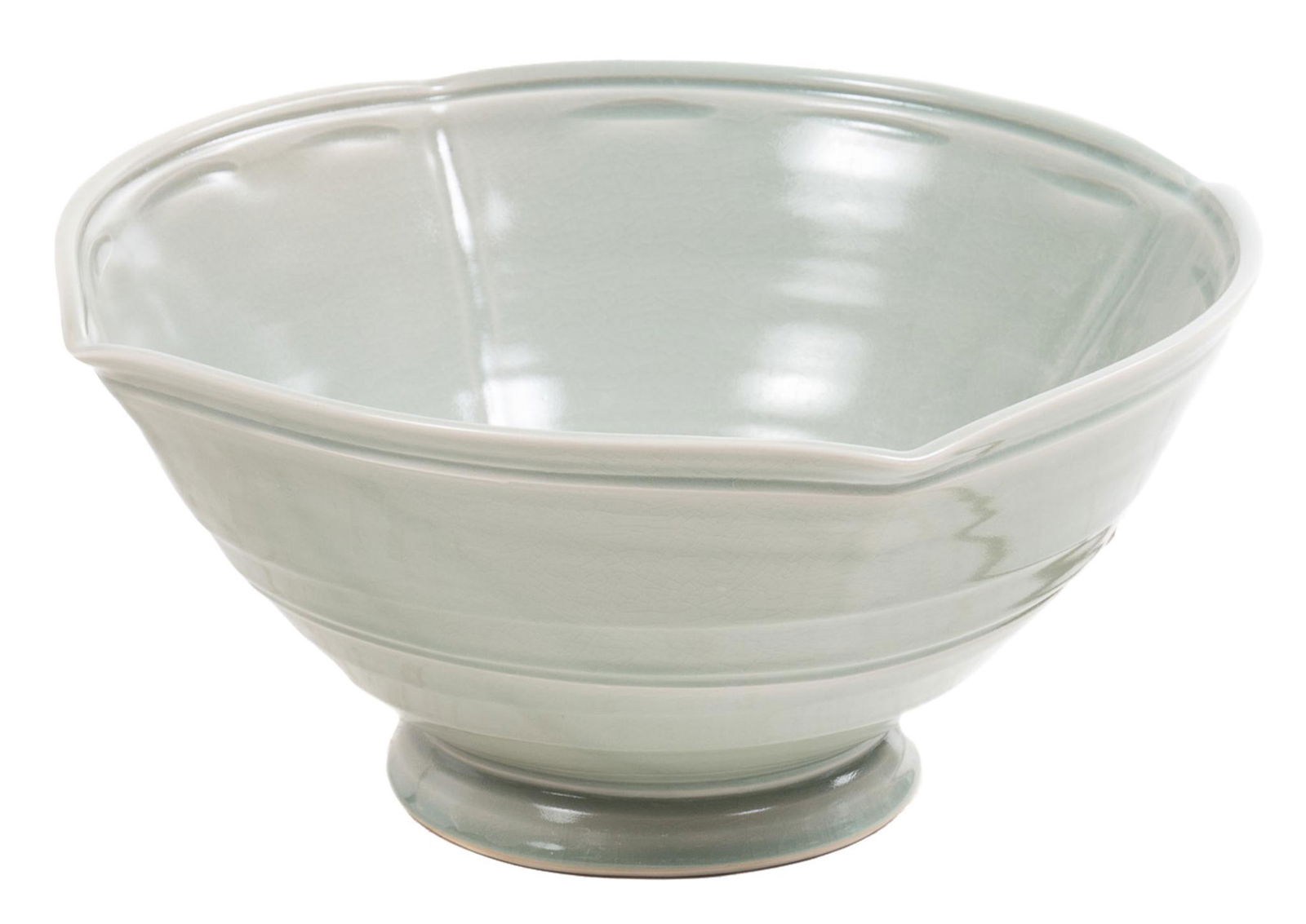 Pinch-Lipped Ceramic Bowl (1 of 3)