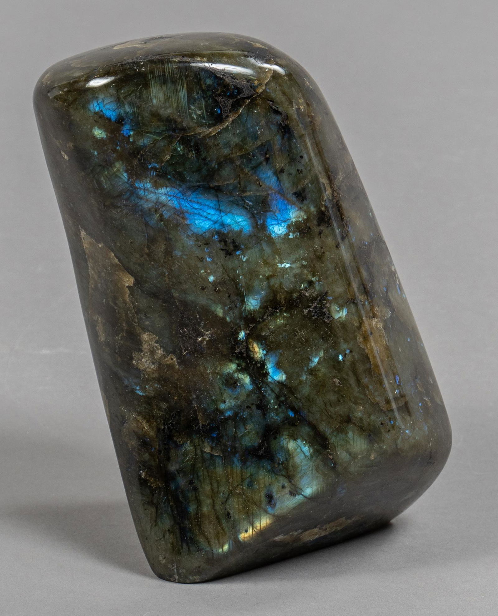 Stone, Black and Iridescent Blue (1 of 3)