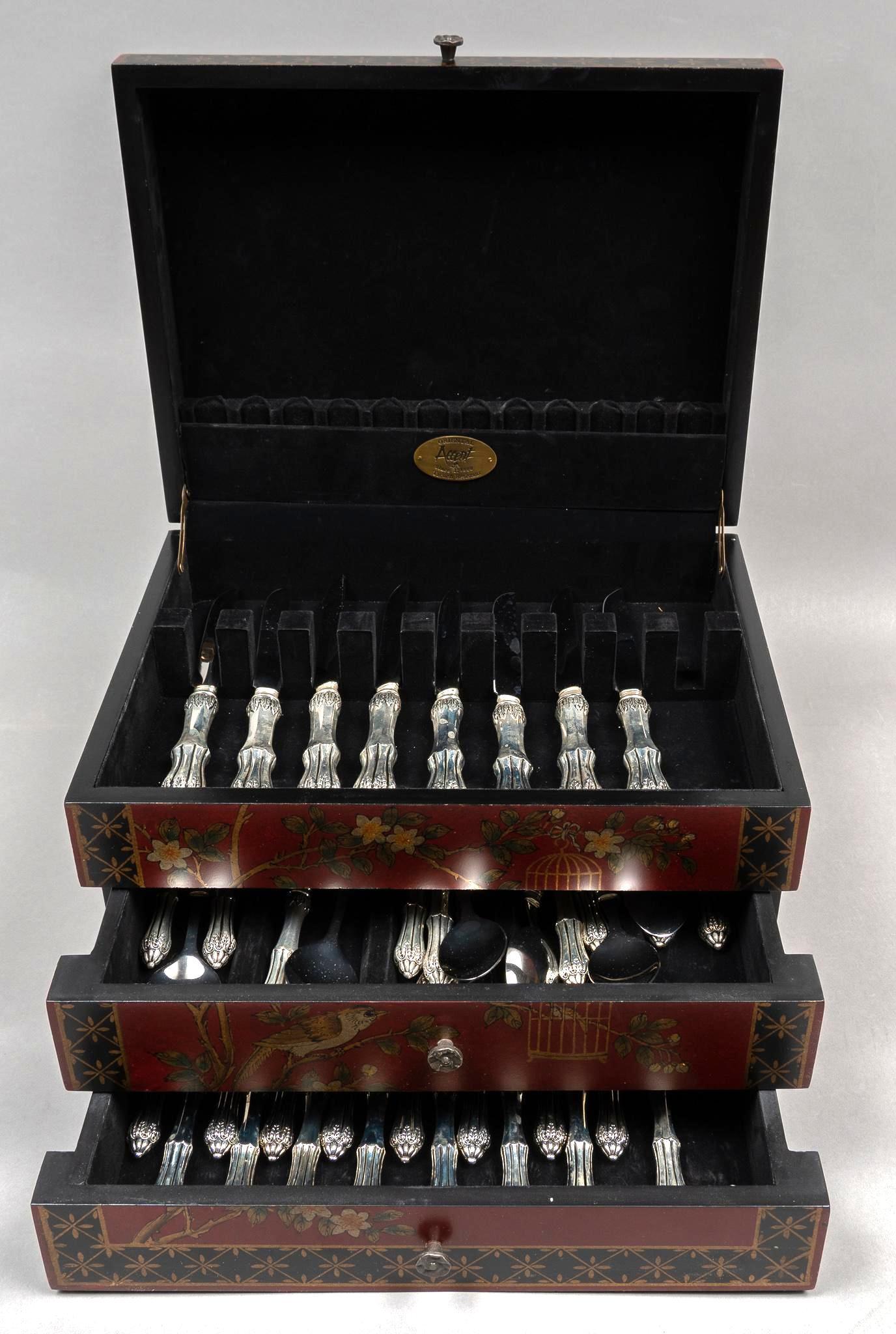 Collection of Oriental Accent Utensils in Case (1 of 8)