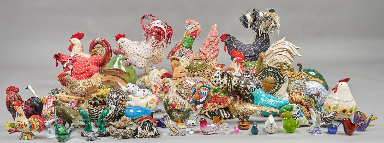 Collection of Chicken Figures (1 of 14)