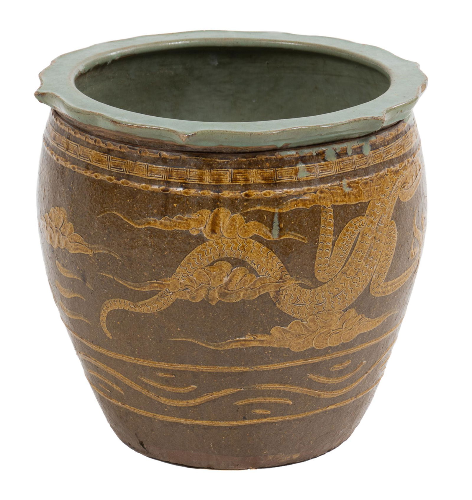 Chinese Ceramic Jardiniere (1 of 3)