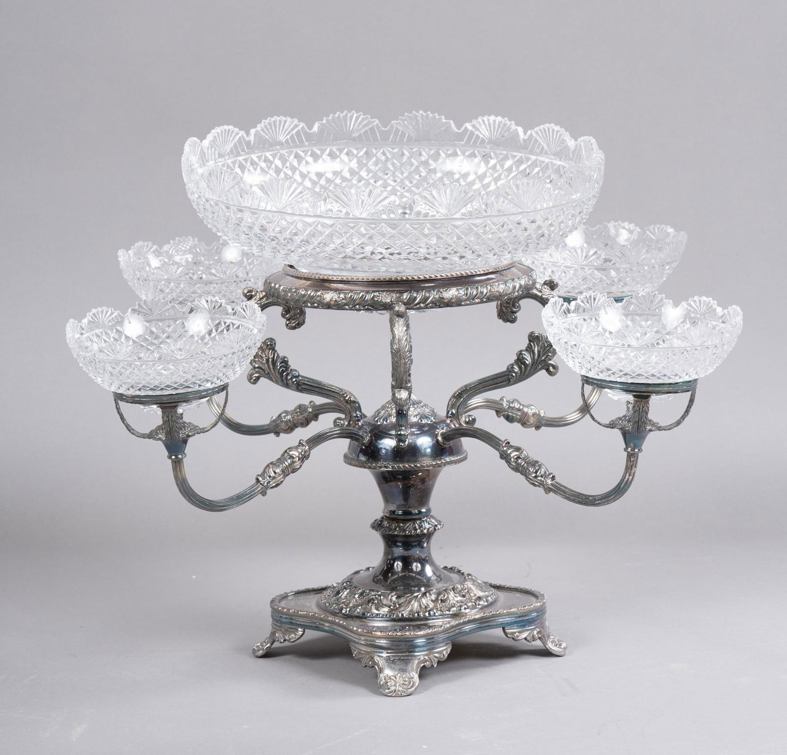 Silverplated Epergne (1 of 4)