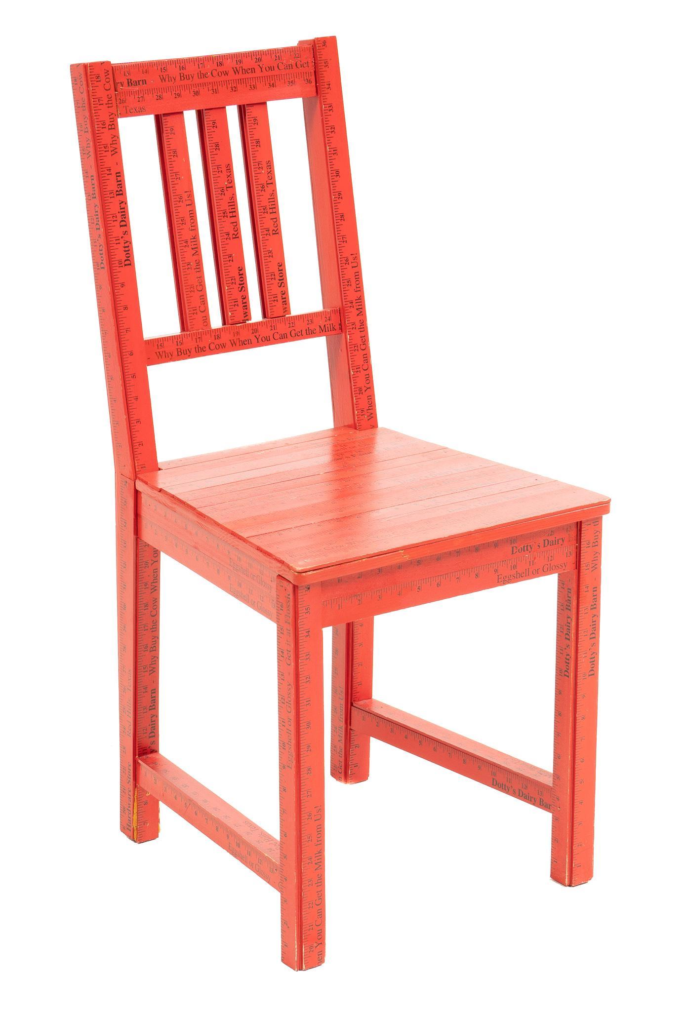 Outsider Art, Ruler Chair (1 of 3)