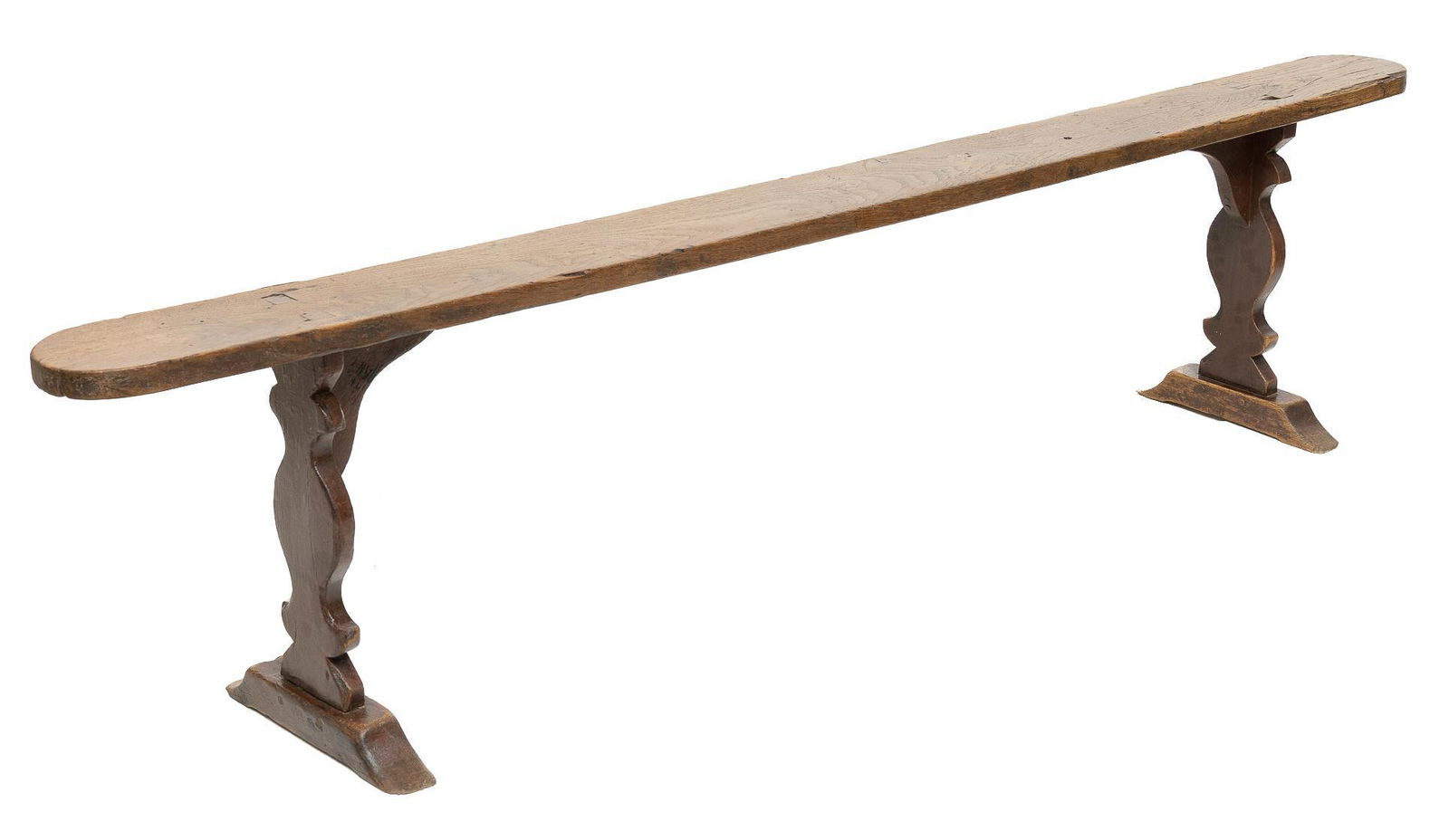 Primitive Wooden Bench (1 of 3)