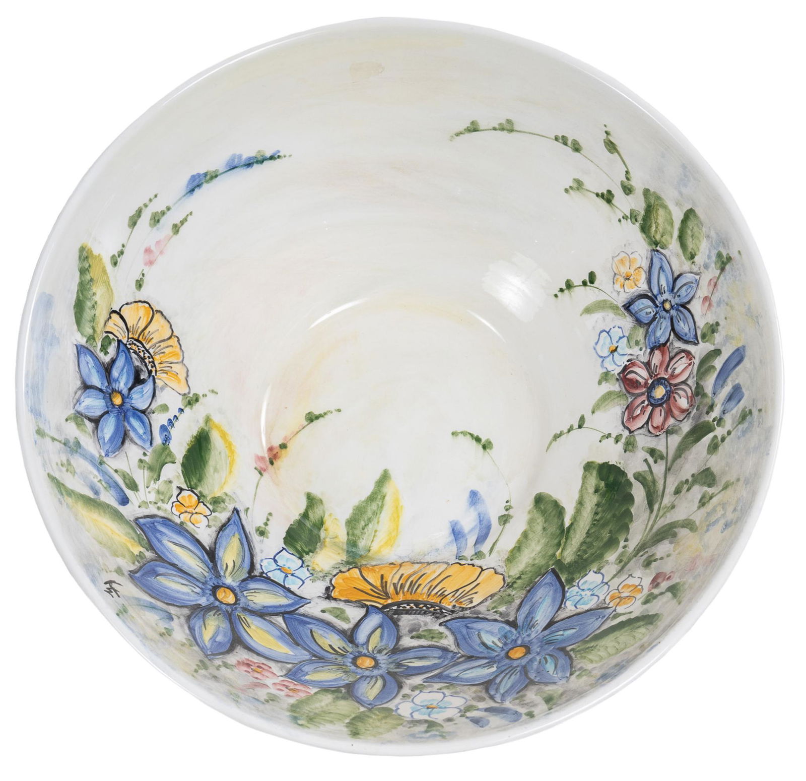 Hand-Painted Ceramic Bowl (1 of 4)