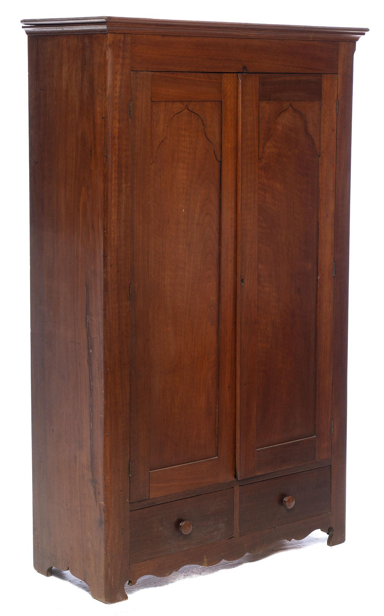 19th C., Gustavian Armoire (1 of 4)