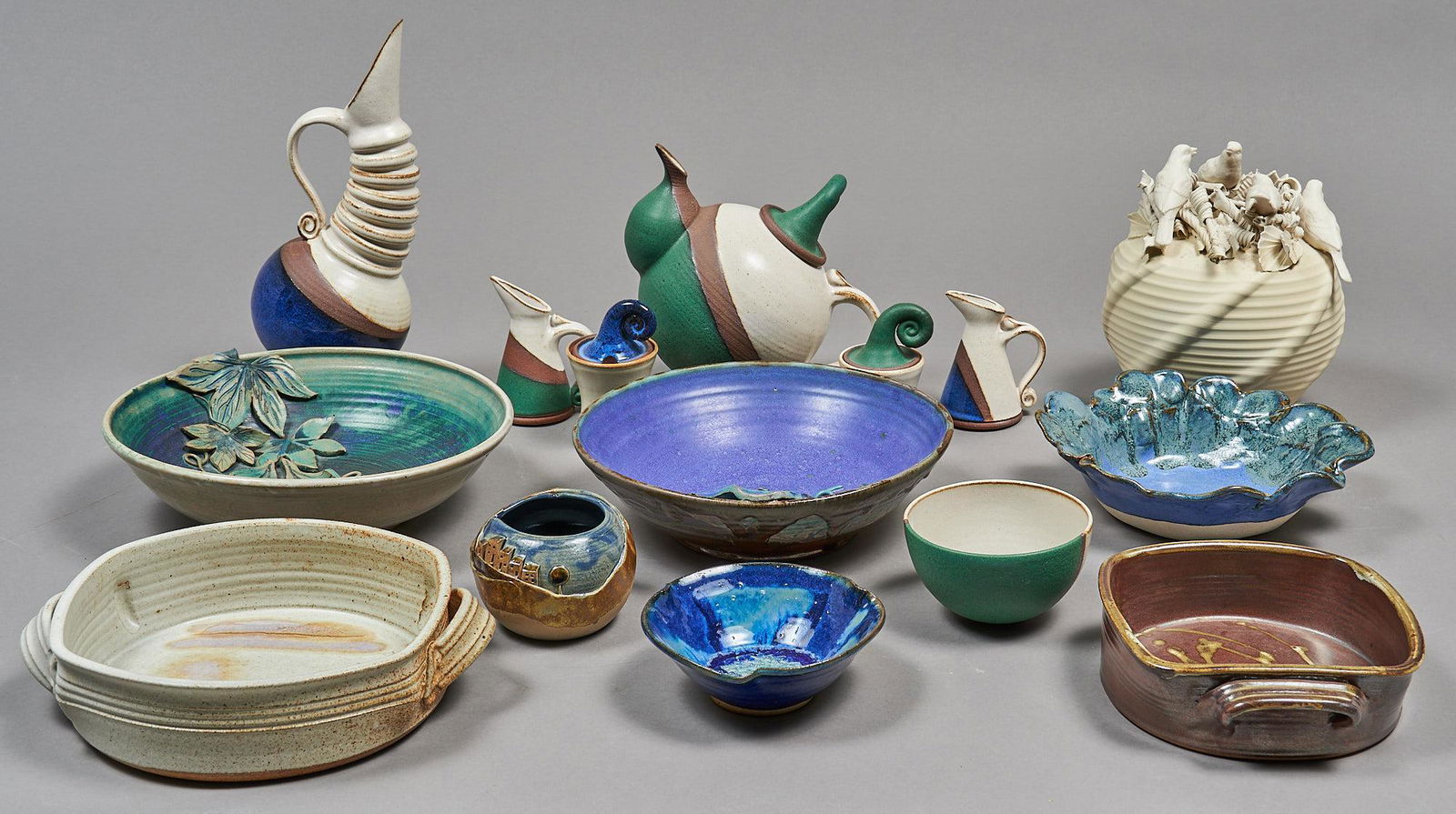 Set of (15) Decorative Ceramic Dishes (1 of 19)