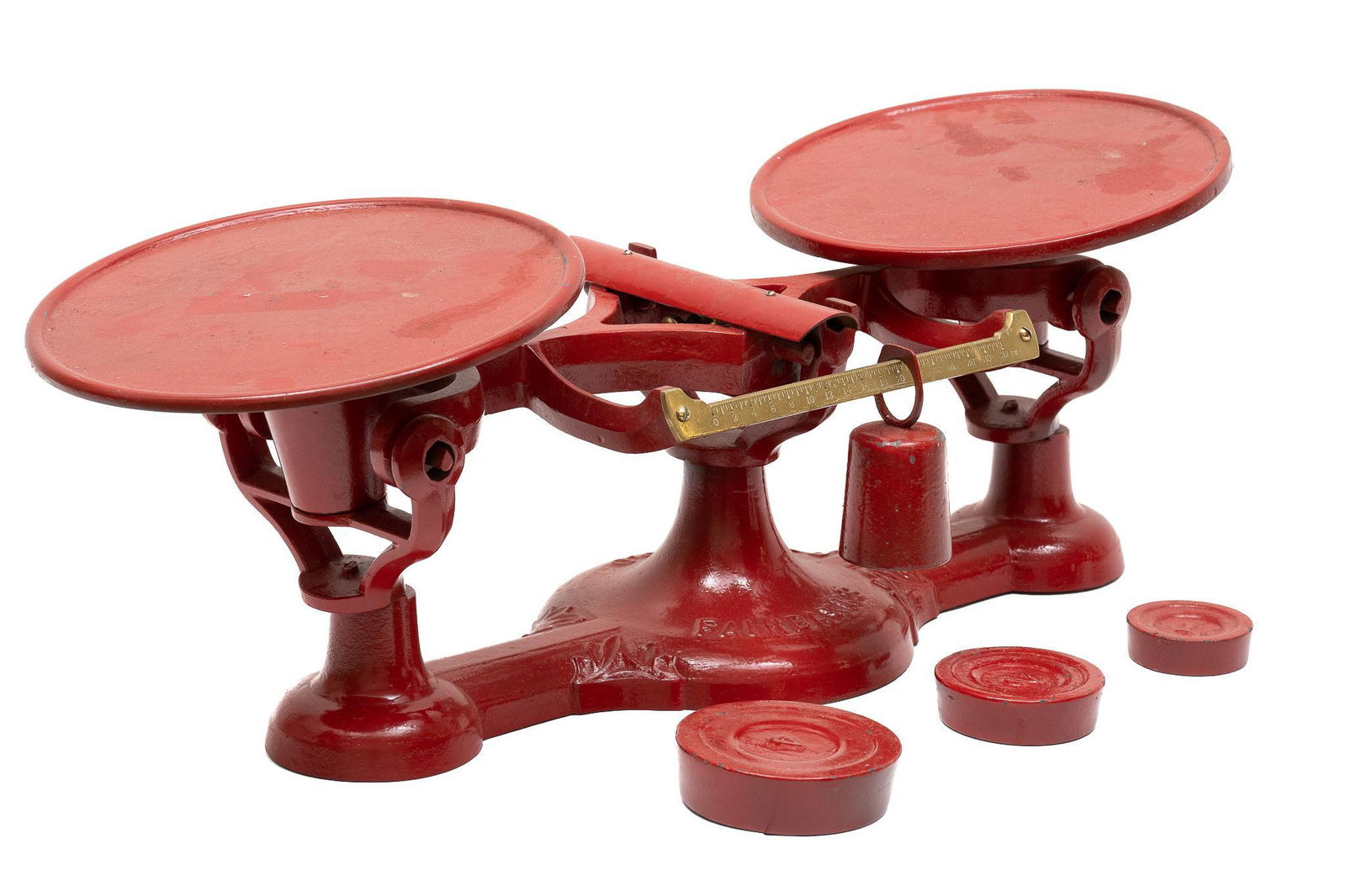 Cast Iron Fairbanks Balance Bar Scale (1 of 6)